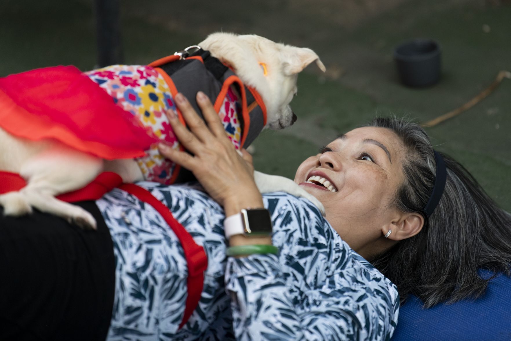 'Yappy Hour Yoga' combines pets with fitness